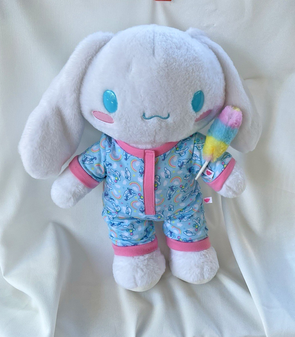 Sanrio Cinnamoroll Plush 16” Hello Kitty Friends BAB Kawaii Stuffed Build A Bear